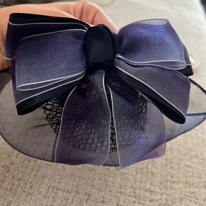 Vintage Hair Clip with Hair Net and Bow